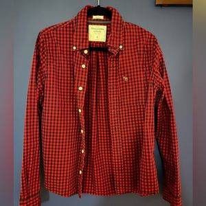 Abercrombie and Fitch men’s size small button down shirt